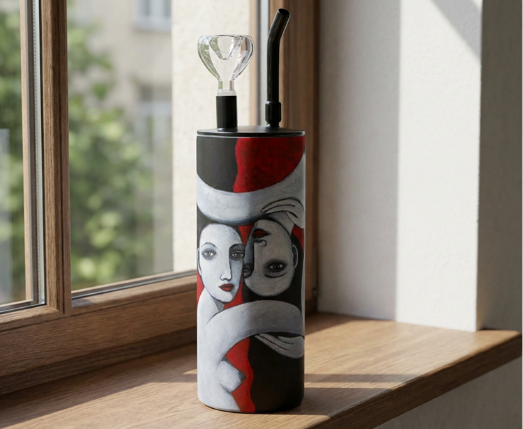 Hookah/Bong Abstract Art